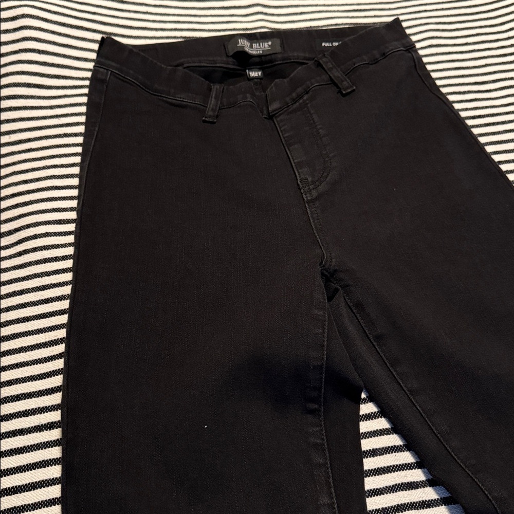 Judy Blue Women's Flare Black Stretch Jeans - Picture 3 of 7